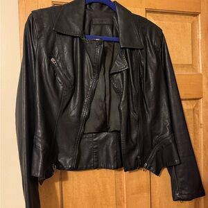 Blank NYC Black Leather Jacket